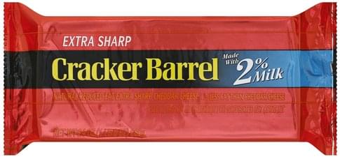 Cracker barrel sharp cheddar cheese nutrition facts